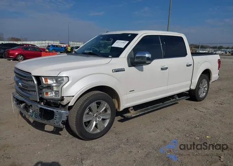 2015 Ford F-150 Platinum from USA, damaged, VIN 1FTEW1CG5FFA74717